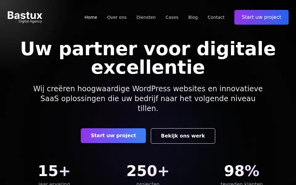 Screenshot of bastux.nl