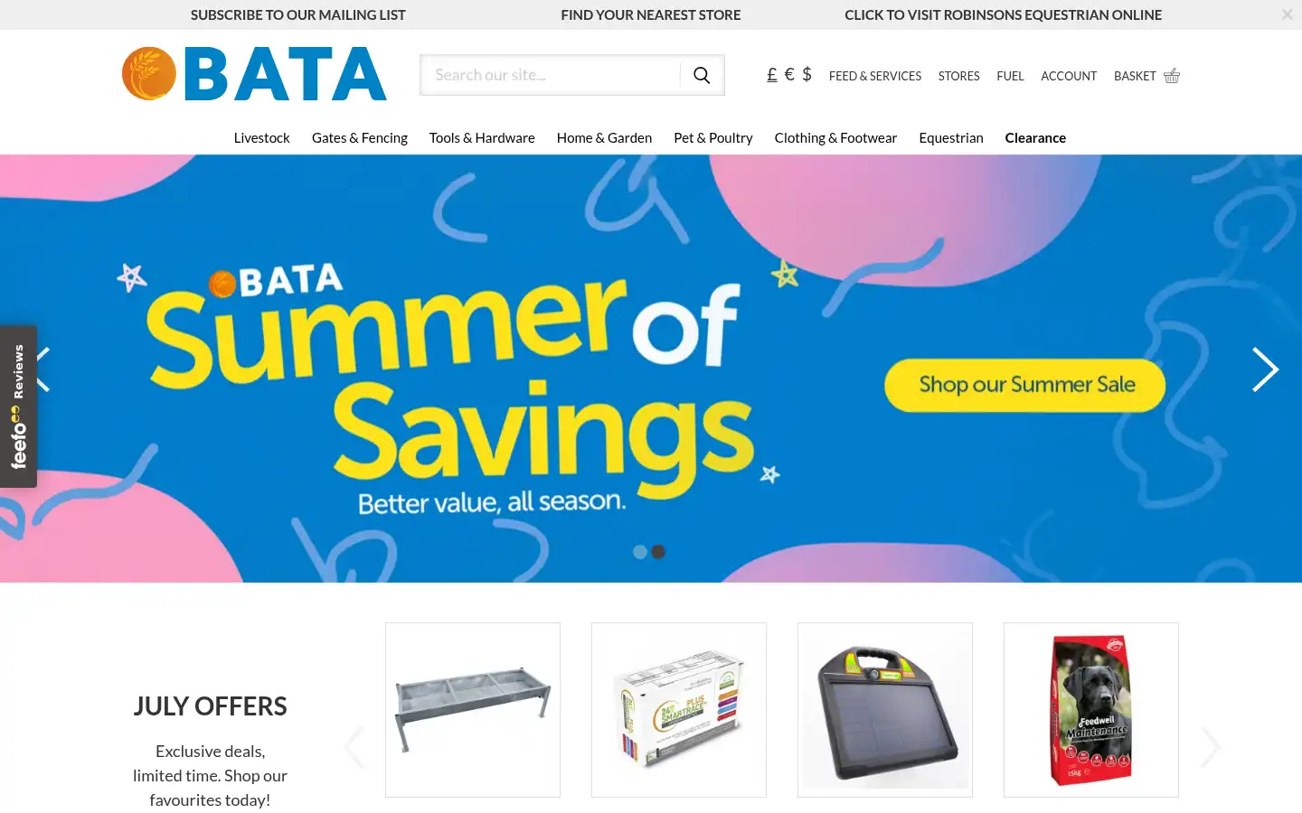 Screenshot of bataltd.co.uk