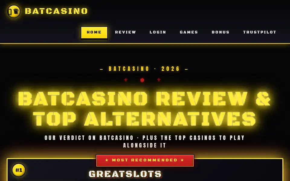 Screenshot of batcasino.net