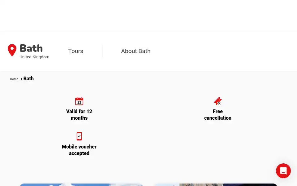 Screenshot of bathbuscompany.com