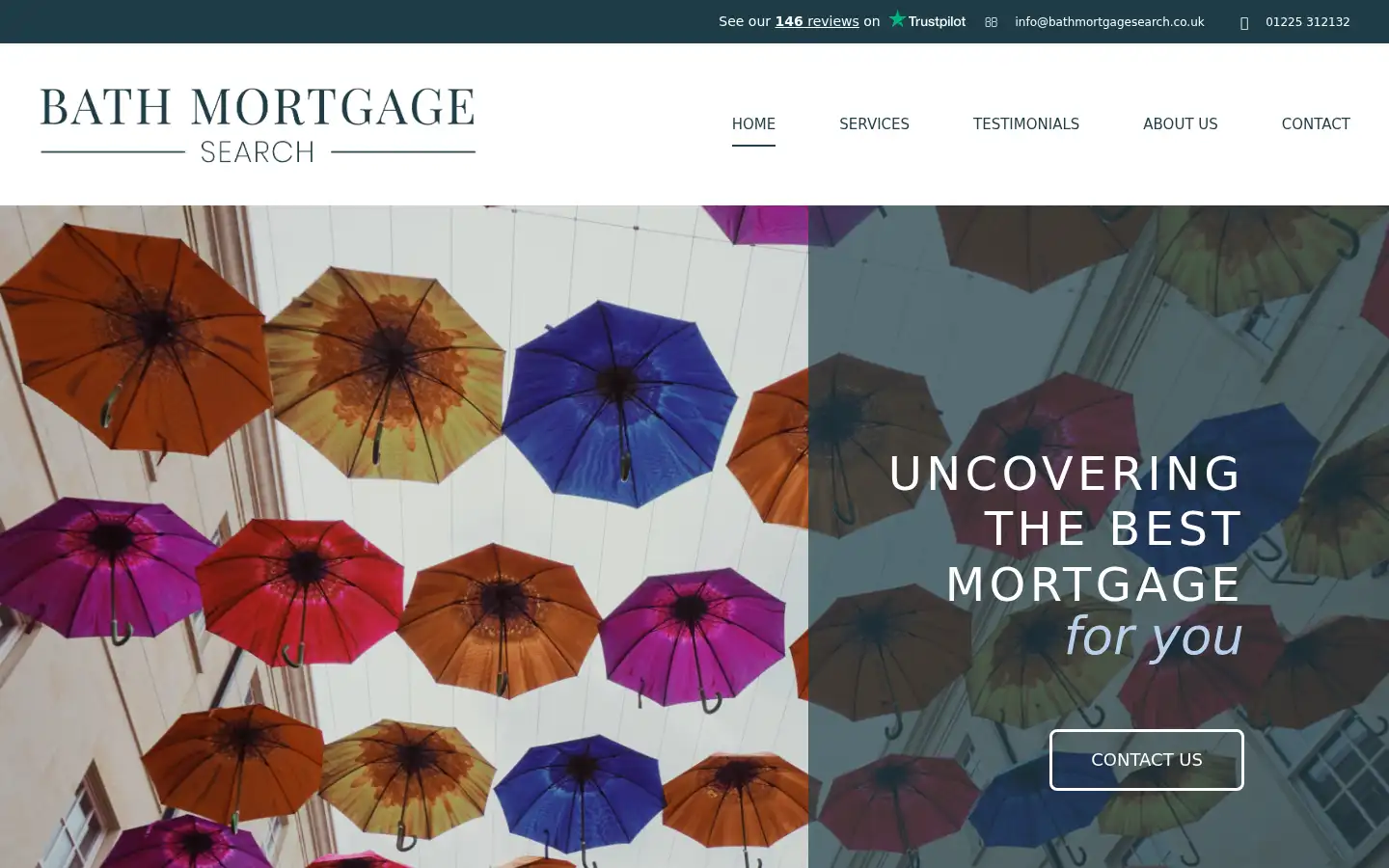 Screenshot of bathmortgagesearch.co.uk