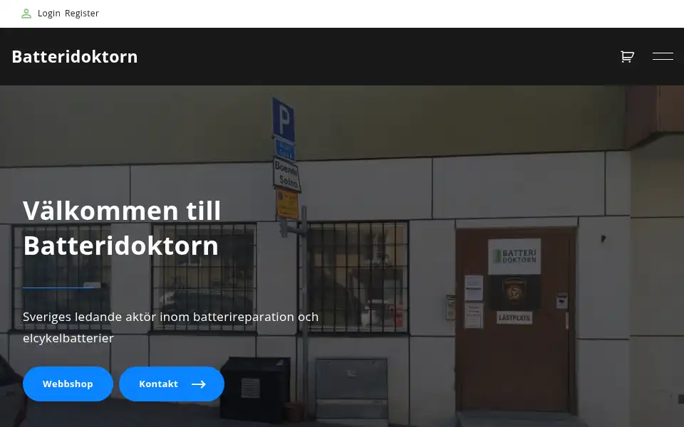Screenshot of batteridoktorn.se