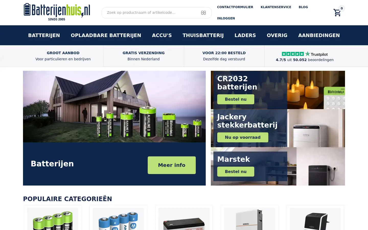 Screenshot of batterijenhuis.nl