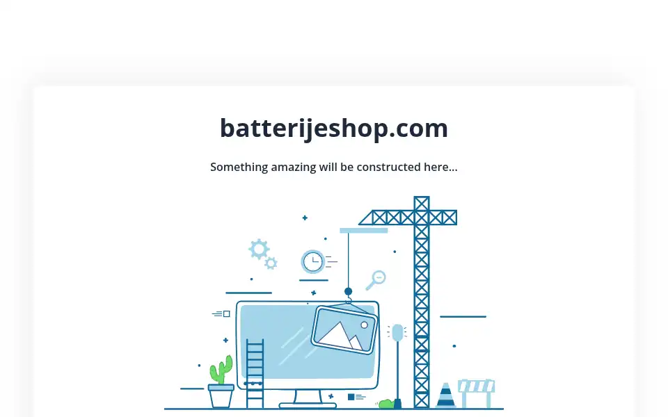 Screenshot of batterijeshop.com