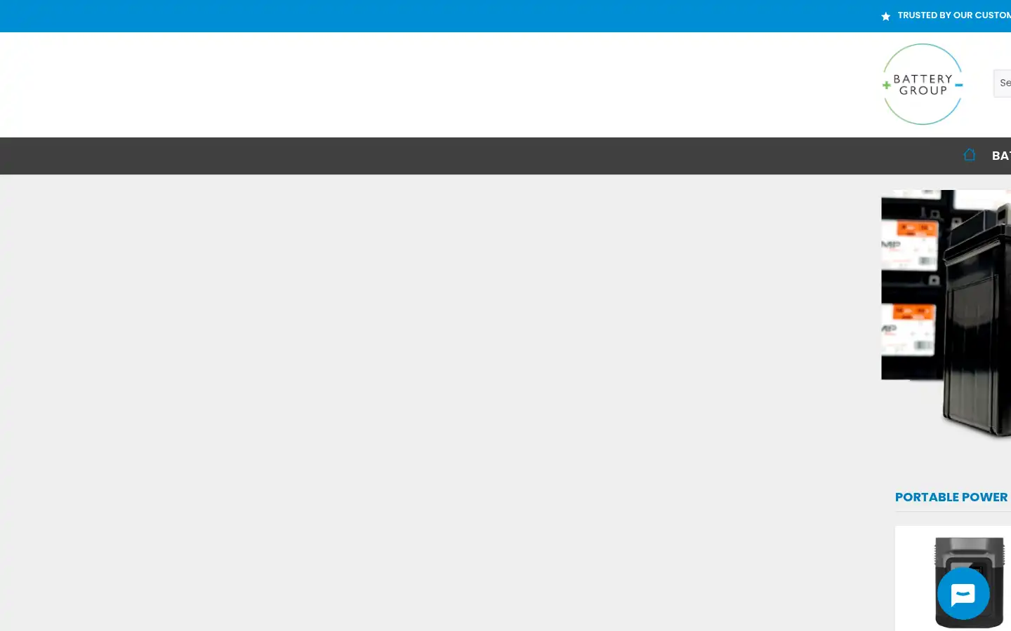 Screenshot of batterygroup.co.uk