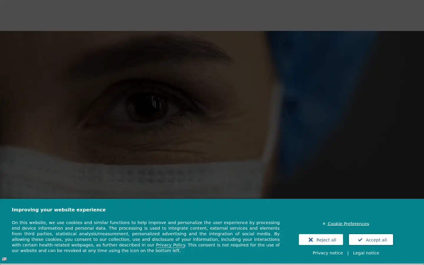 Screenshot of bausch.com