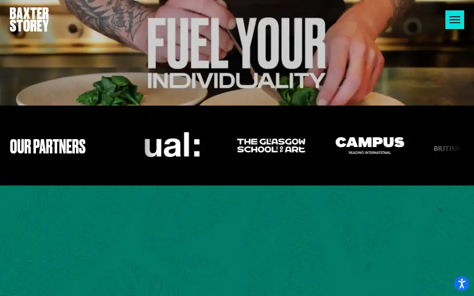 Screenshot of baxterstorey.com