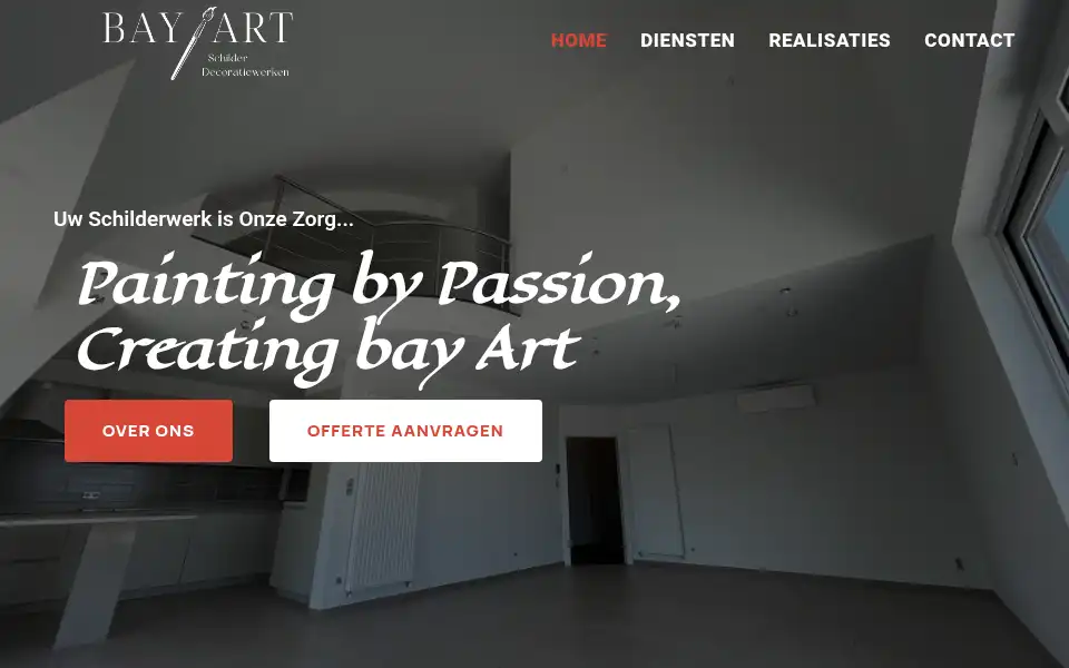 Screenshot of bay-art-schilderwerken.be