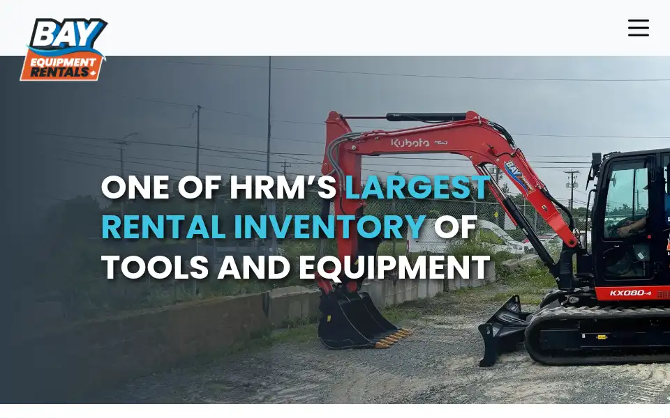 Screenshot of bayrentals.ca