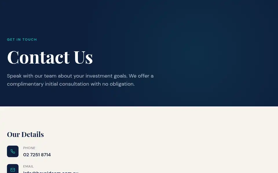Screenshot of baysideam.com.au
