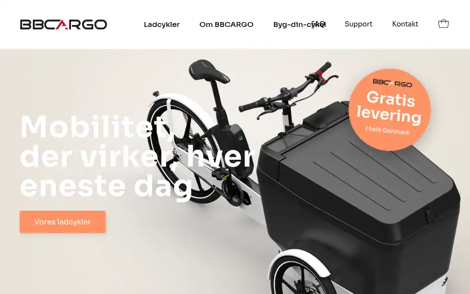 Screenshot of bbcargobike.com