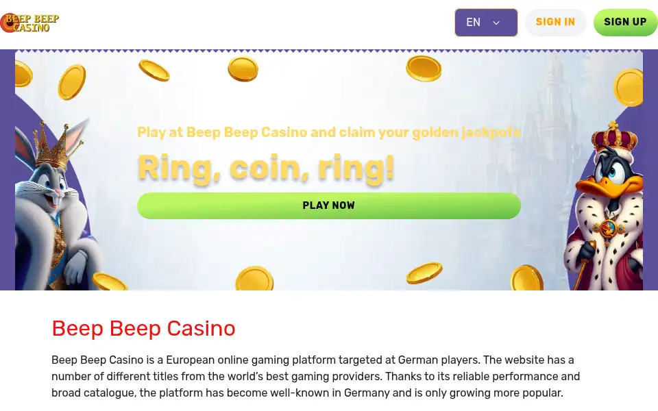 Screenshot of bcables.com