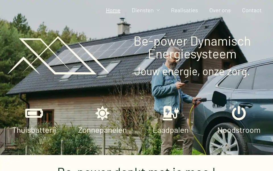 Screenshot of be-power.be