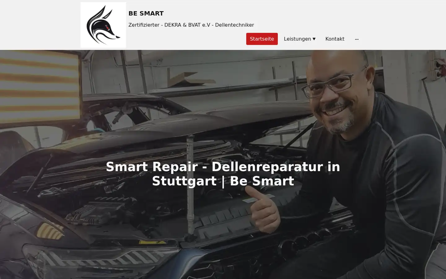 Screenshot of be-smart.repair