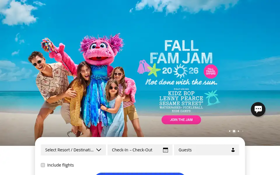Screenshot of beaches.com