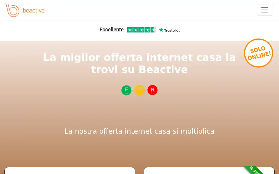 Screenshot of beactive.it