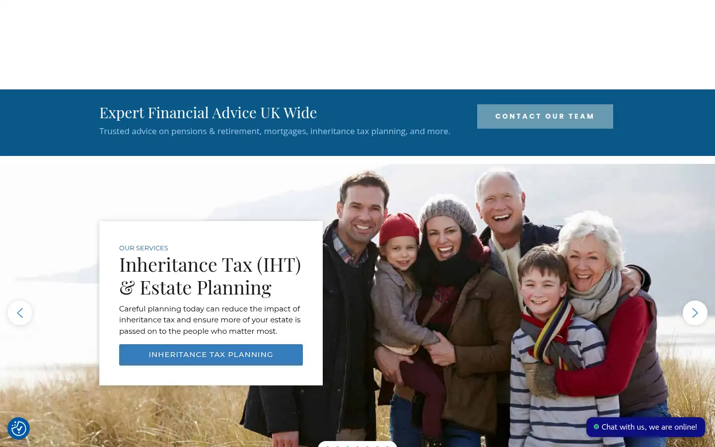 Screenshot of bealsfs.co.uk
