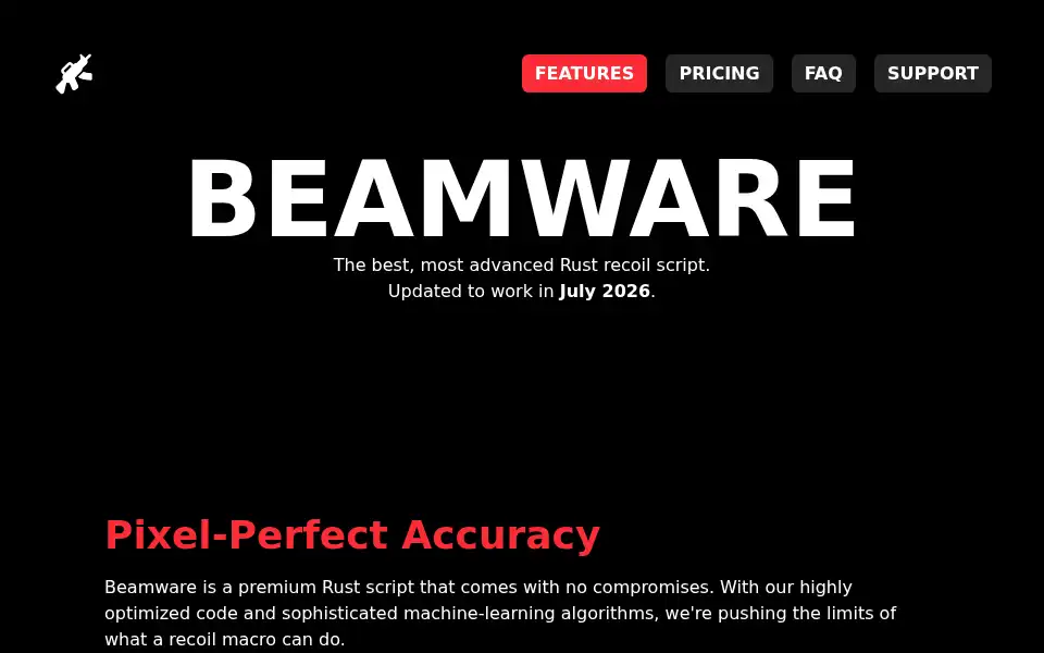 Screenshot of beamware.net