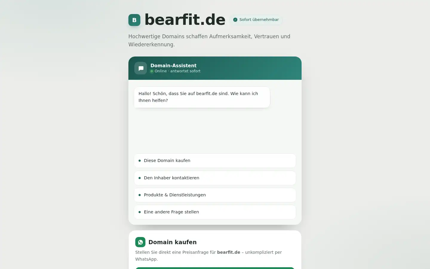 Screenshot of bearfit.de