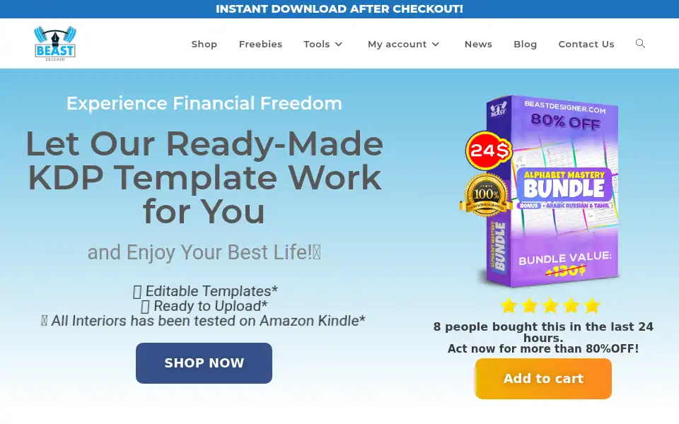 Screenshot of beastdesigner.com