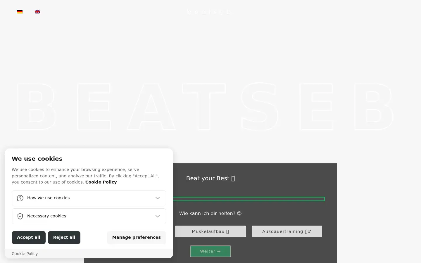 Screenshot of beatseb.com