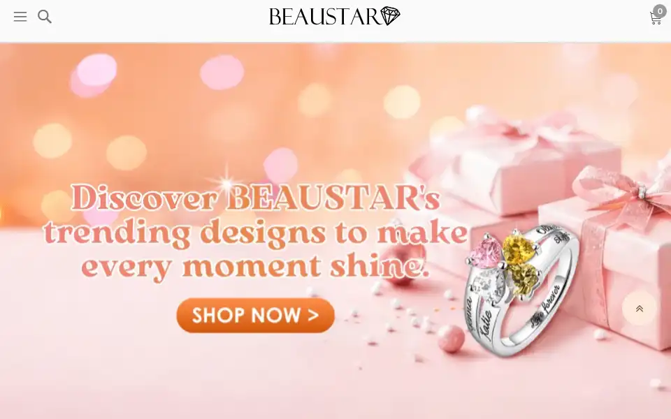 Screenshot of beaustar.com