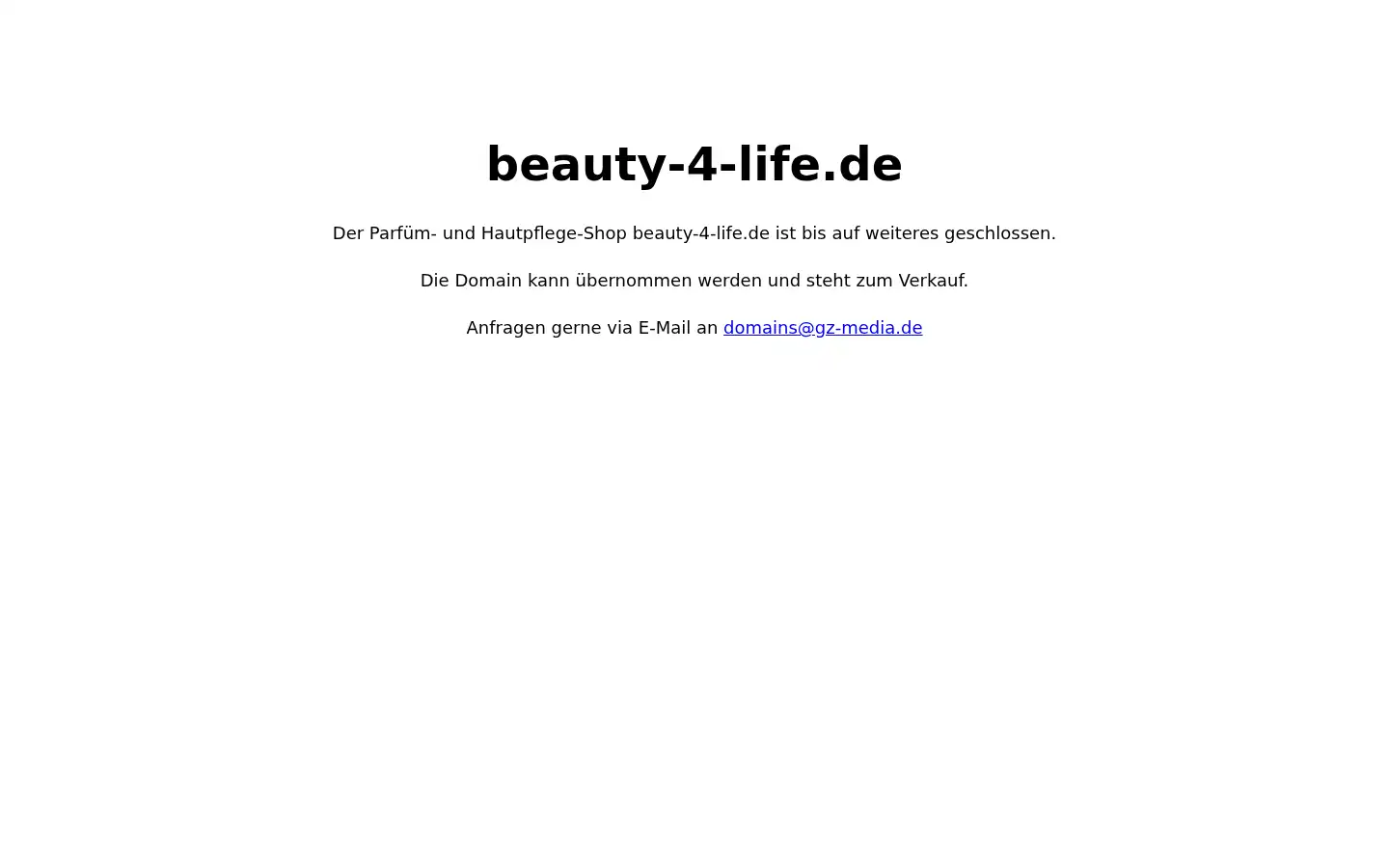 Screenshot of beauty-4-life.de