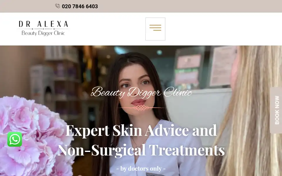 Screenshot of beautydigger.co.uk