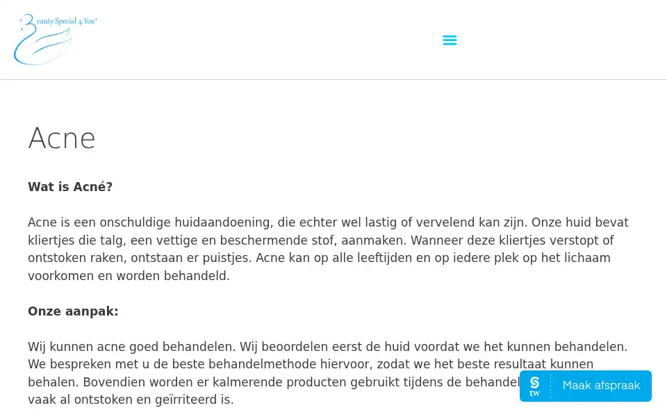 Screenshot of beautyspecial4you.nl