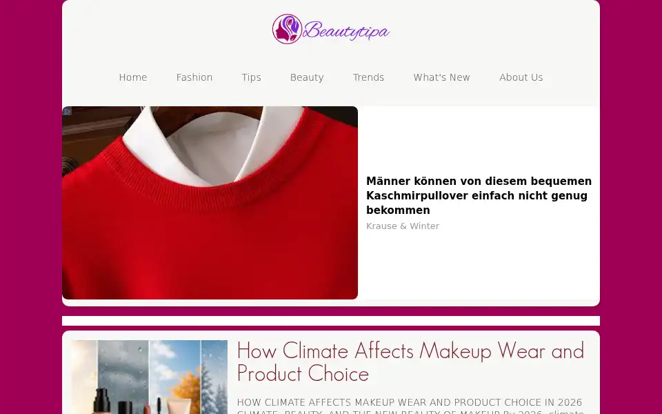 Screenshot of beautytipa.com