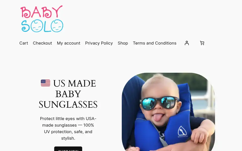 Screenshot of bebabysolo.com