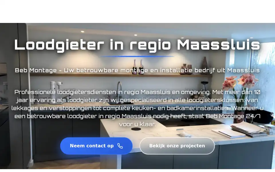 Screenshot of bebmontage.nl