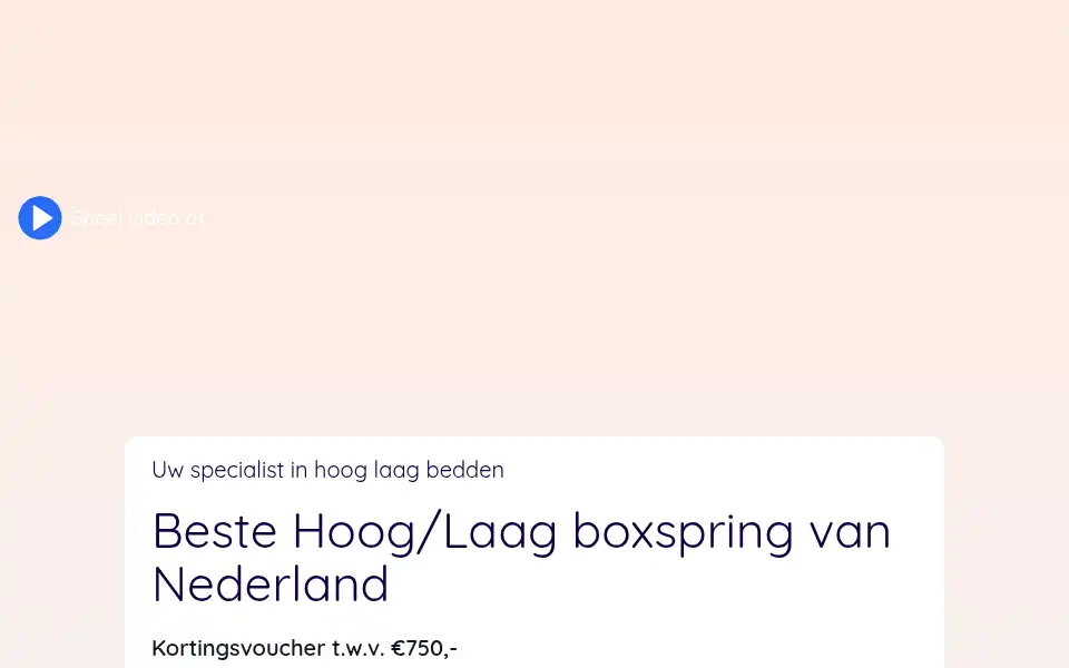 Screenshot of bedder.nl