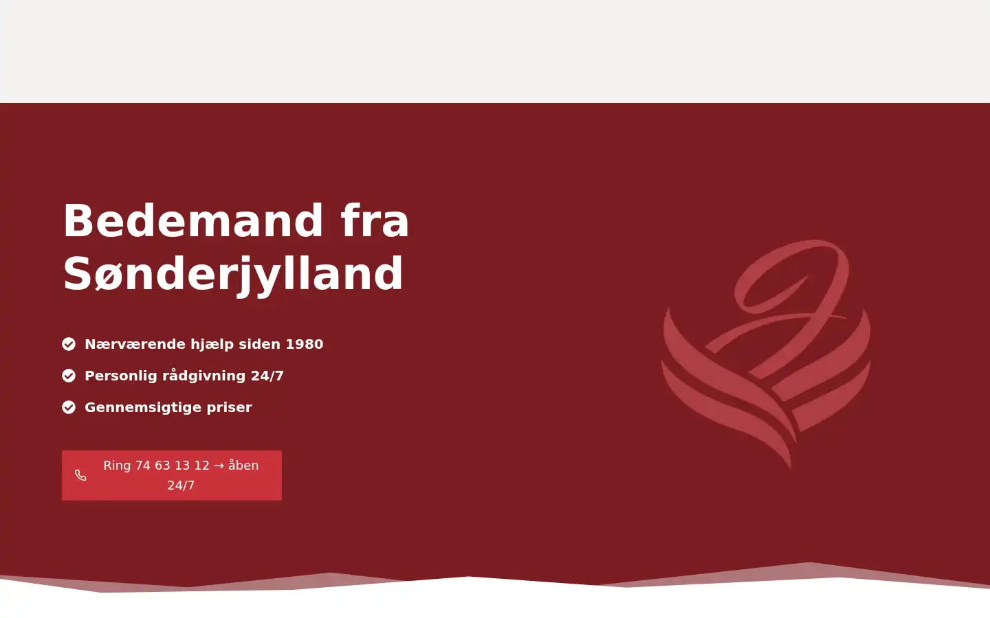 Screenshot of bedemand-inga.dk