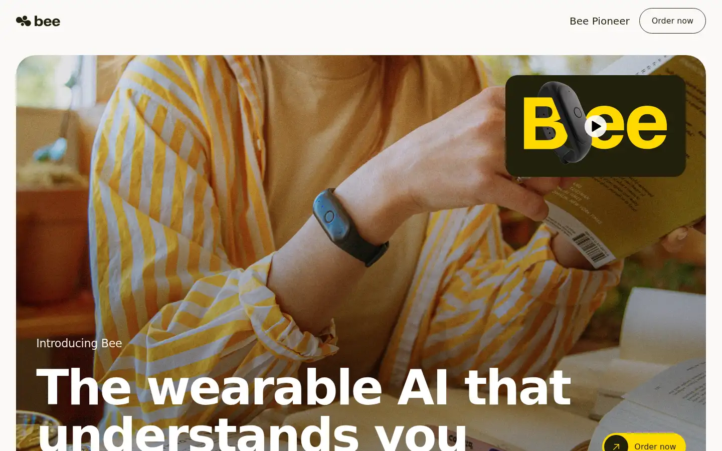 Screenshot of bee.computer