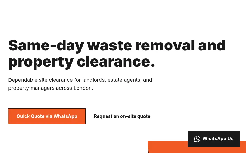 Screenshot of beecleanwaste.co.uk