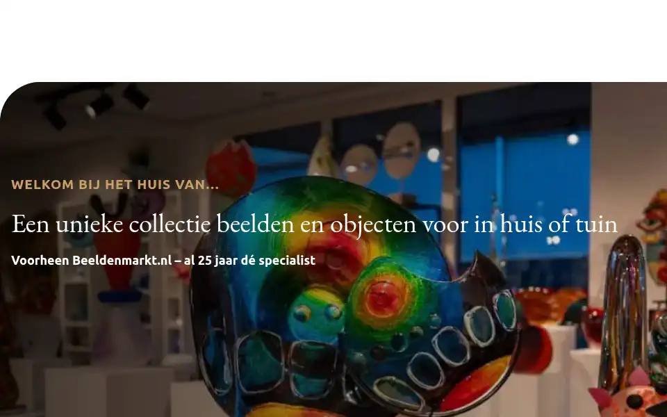 Screenshot of beeldenmarkt.nl