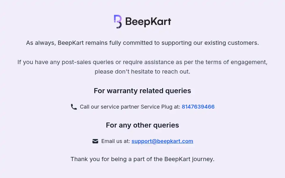 Screenshot of beepkart.com