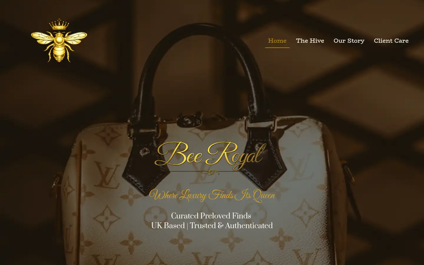 Screenshot of beeroyal.uk