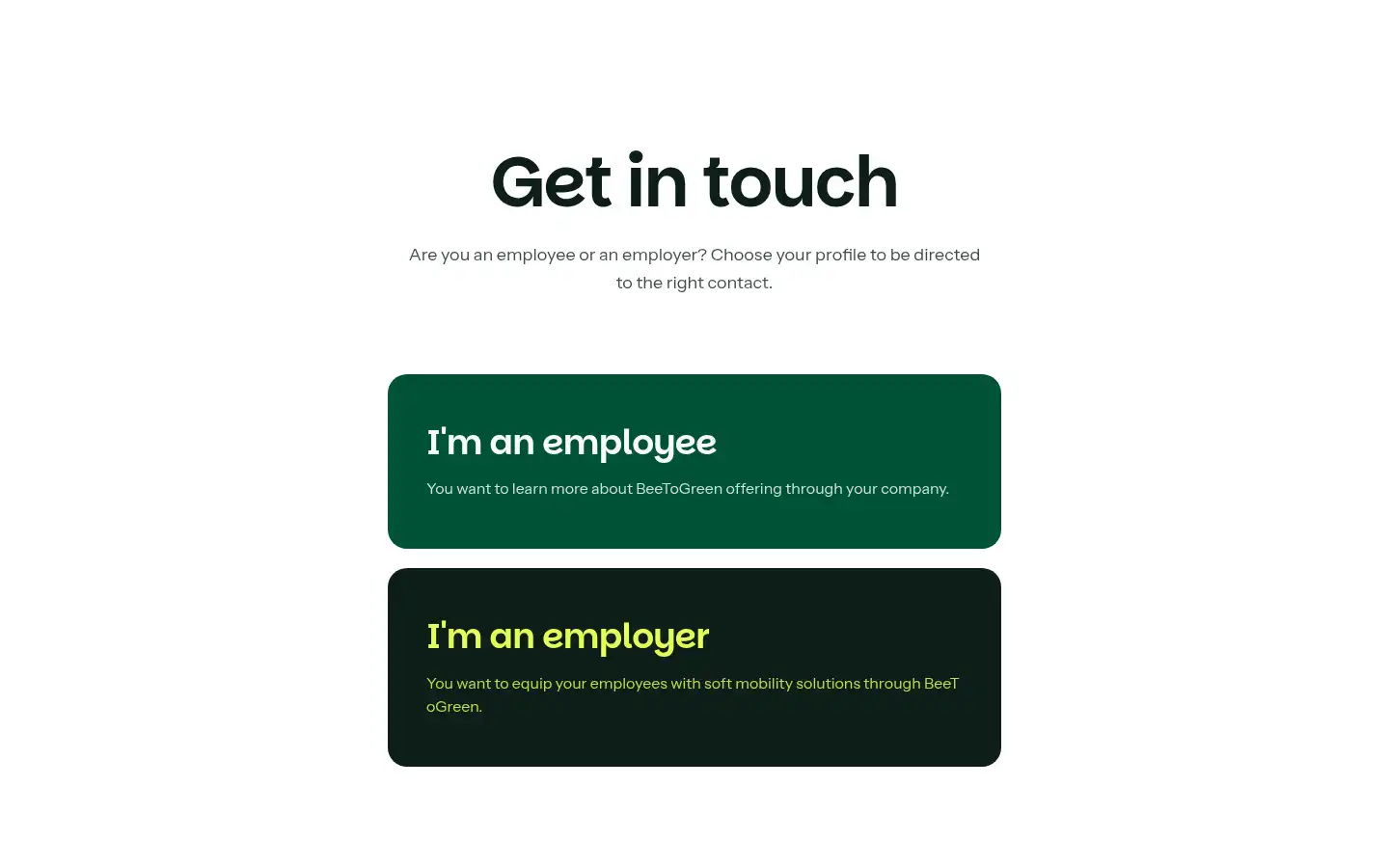 Screenshot of beetogreen.com