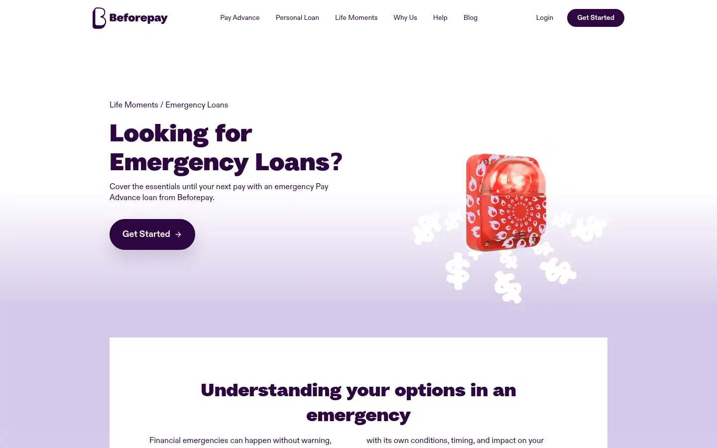 Screenshot of beforepay.com.au
