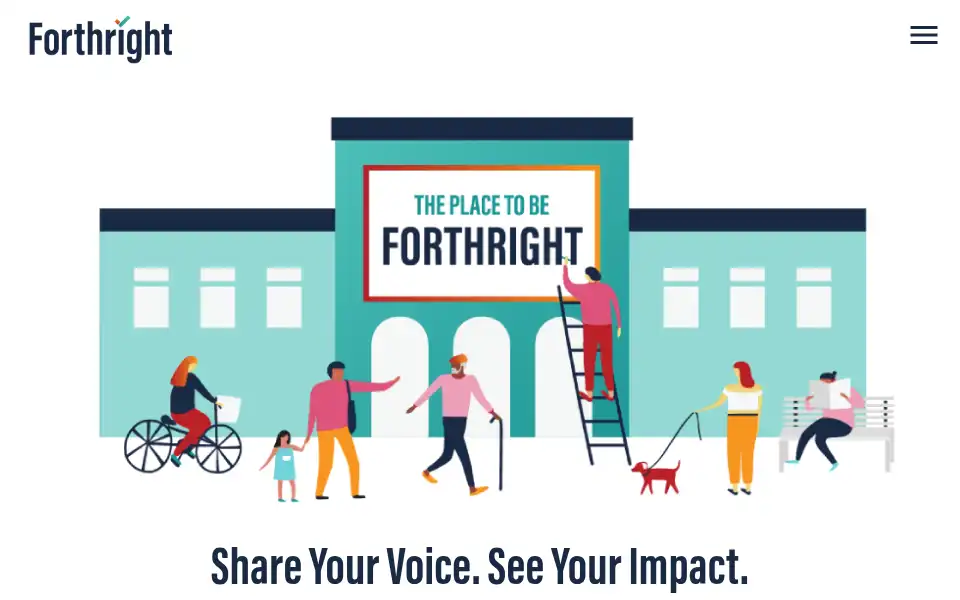 Screenshot of beforthright.com