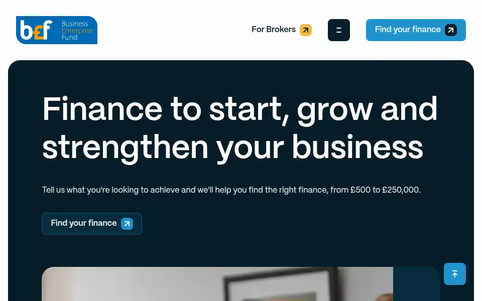 Screenshot of befund.org