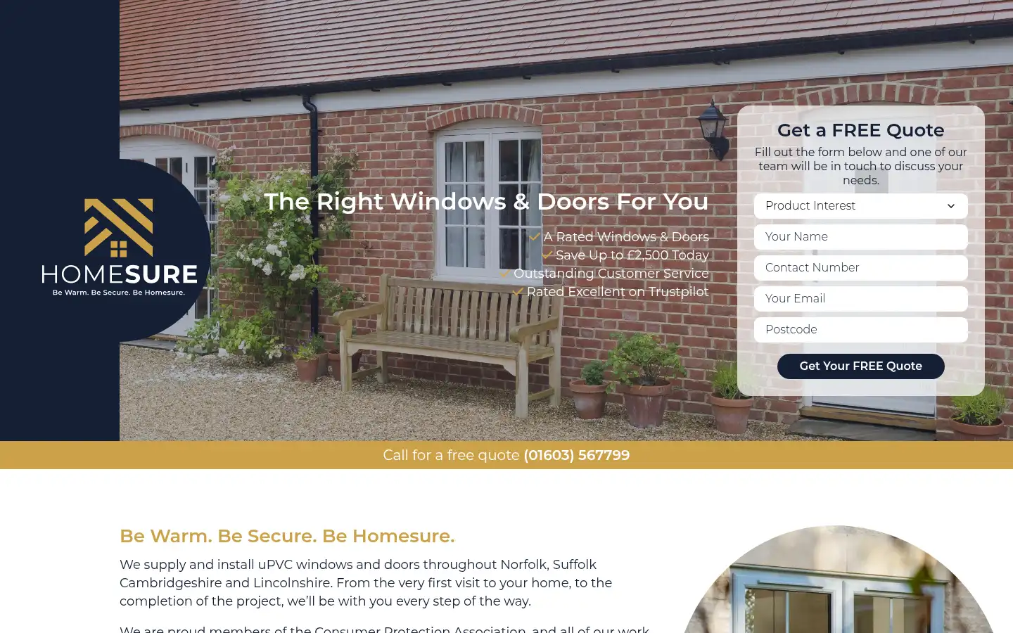 Screenshot of behomesure.co.uk