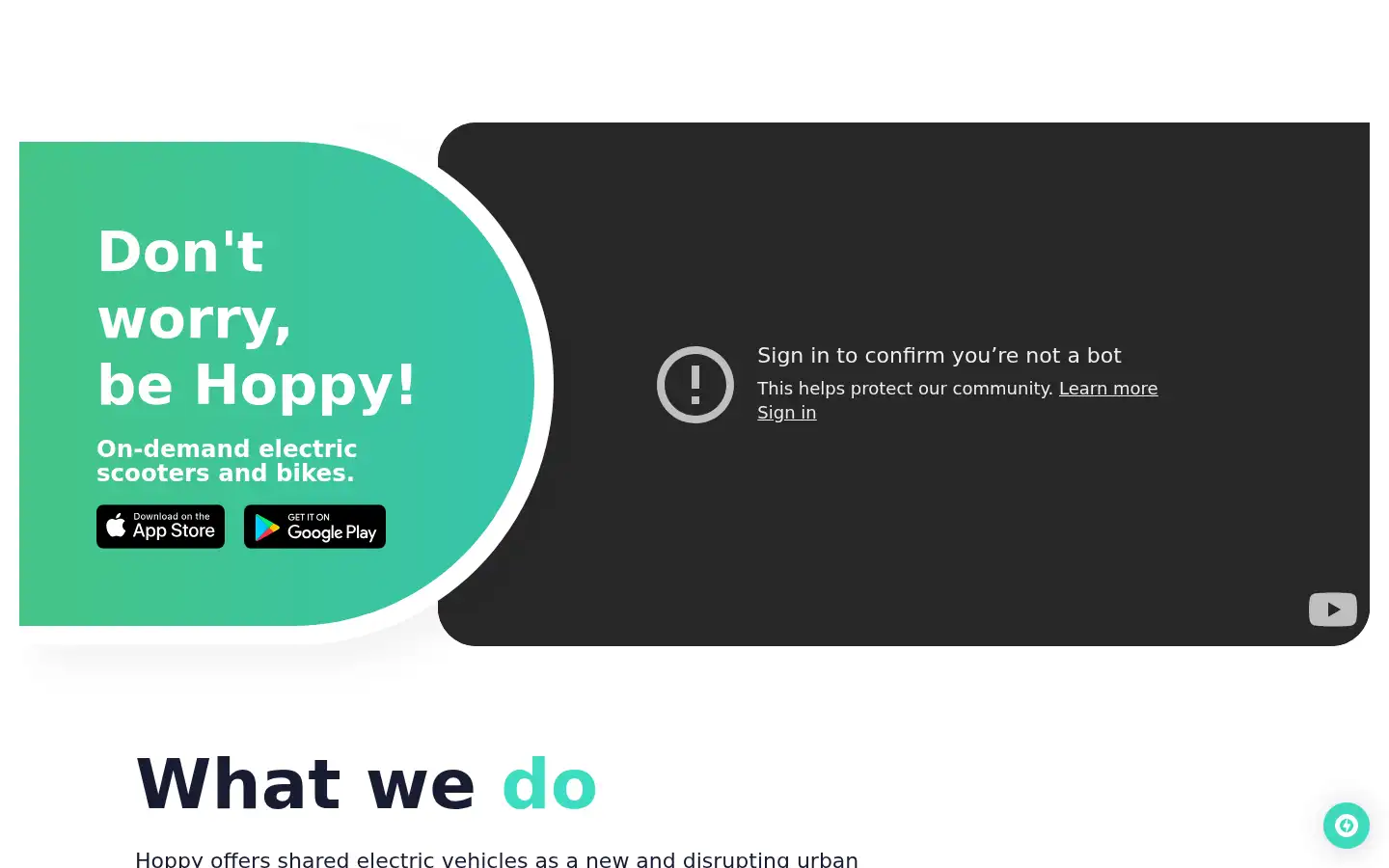 Screenshot of behoppy.eu
