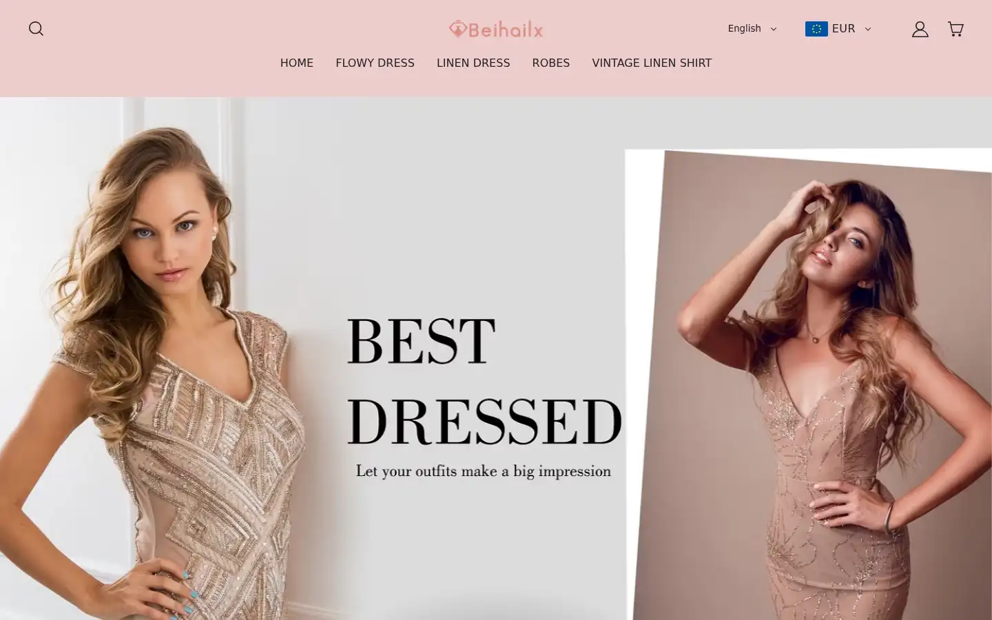 Screenshot of beihailx.com