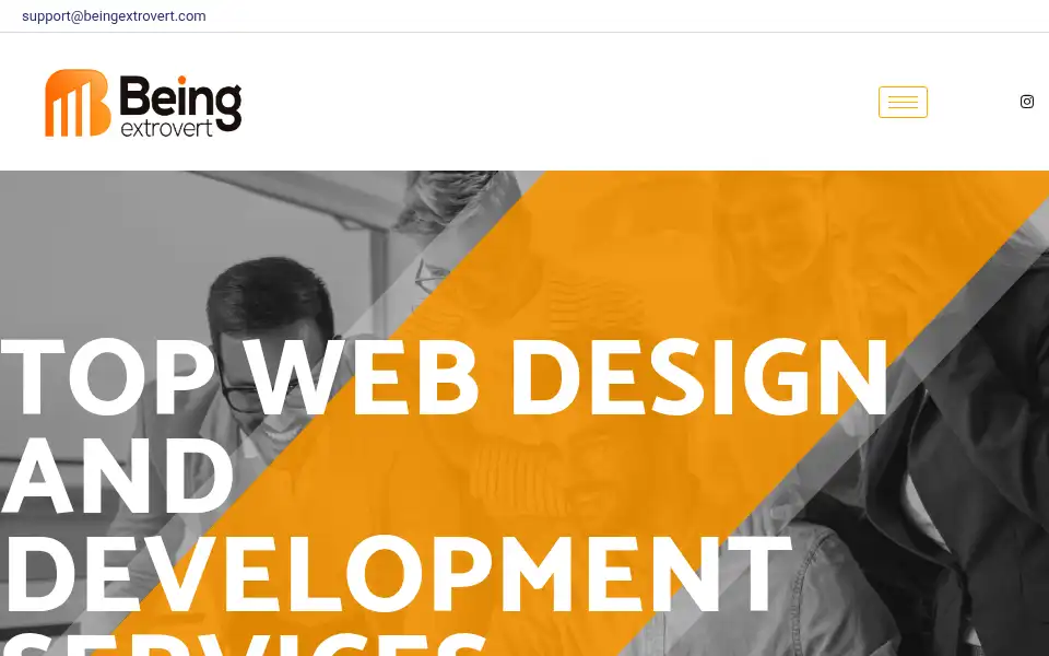 Screenshot of beingextrovert.com