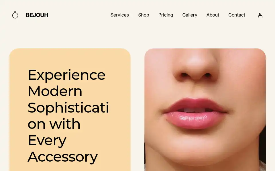 Screenshot of bejouh.com