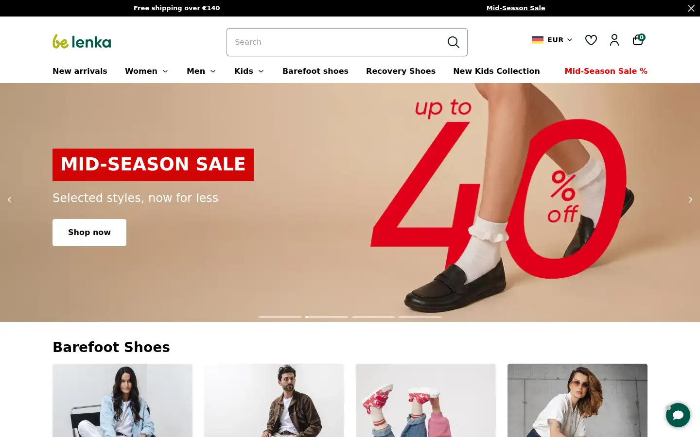 Screenshot of belenka.com