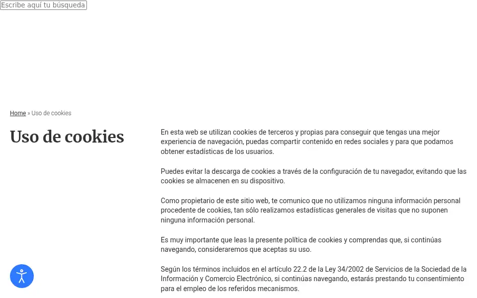 Screenshot of belgasonline.com